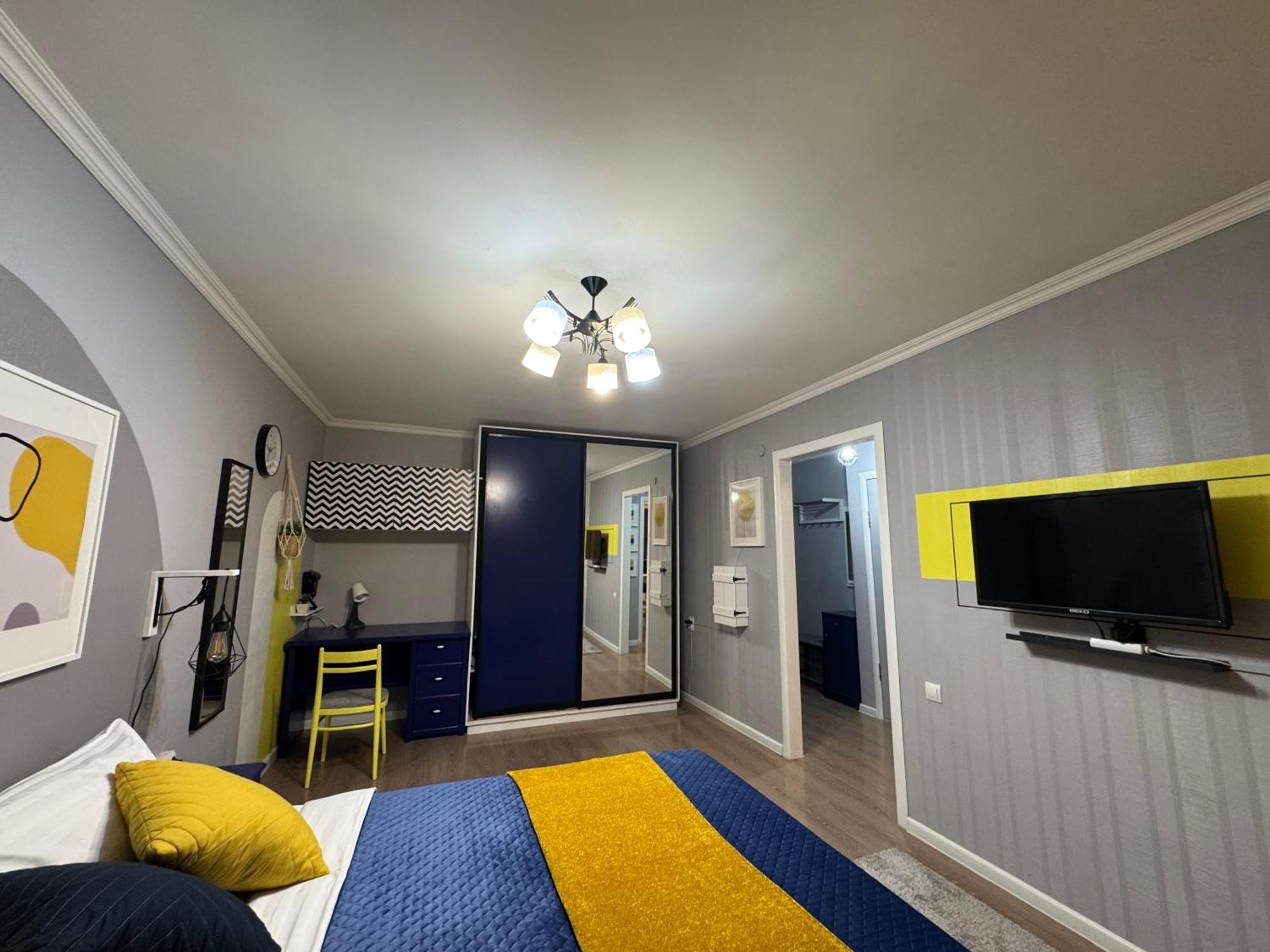 Apartamento Almatyda На Басенова Habitación foto