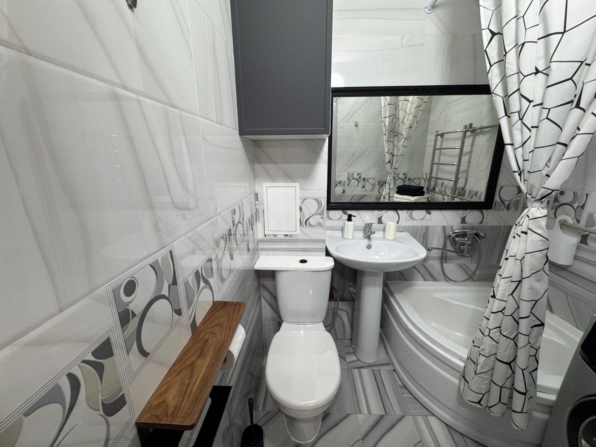 Apartamento Almatyda На Басенова Habitación foto